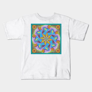 Sailing In Circles Kids T-Shirt